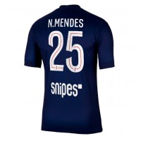 Paris Saint-Germain Nuno Mendes #25 Fotballklær Hjemmedrakt 2025-26 Kortermet